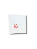 Crab Embroidered Napkins