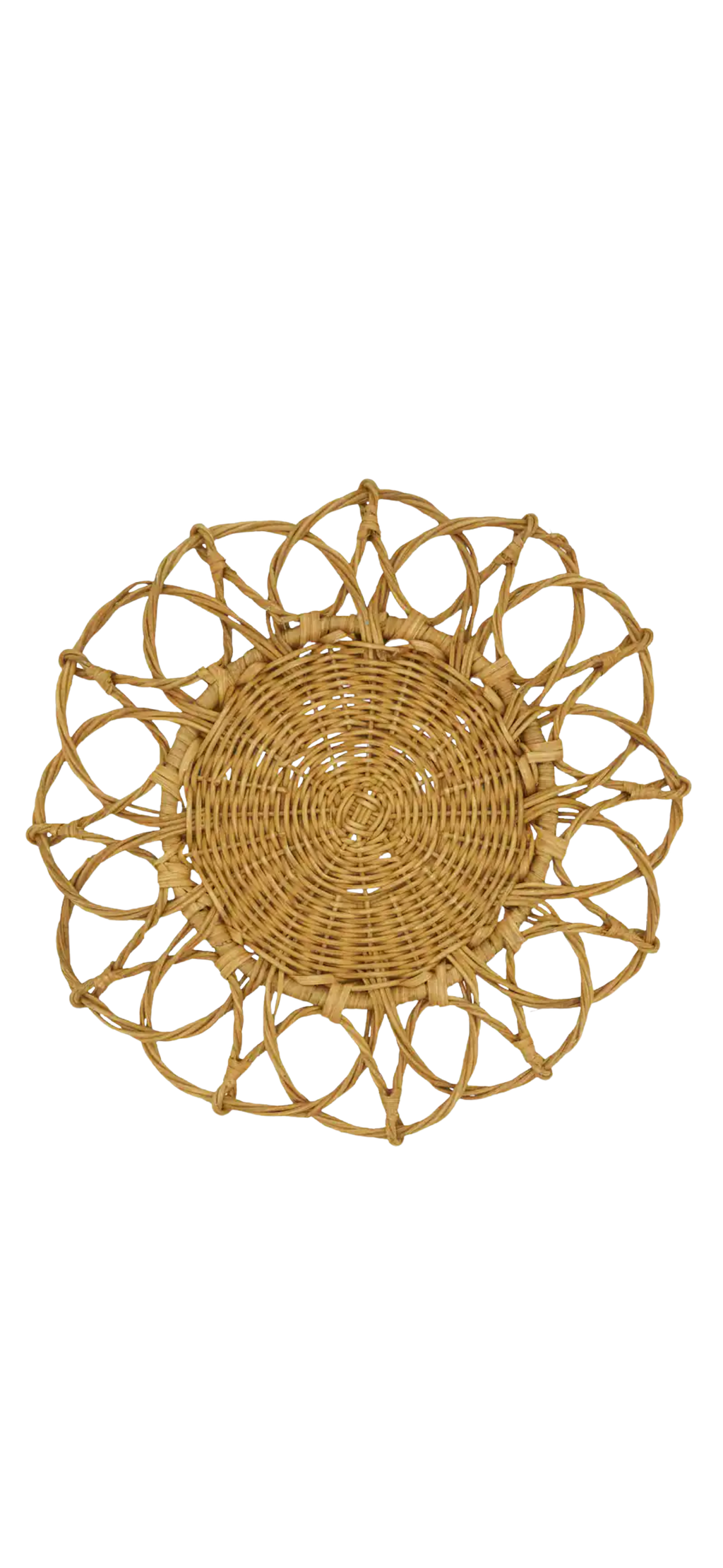 Rattan Petal Placemat