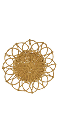 Rattan Petal Placemat