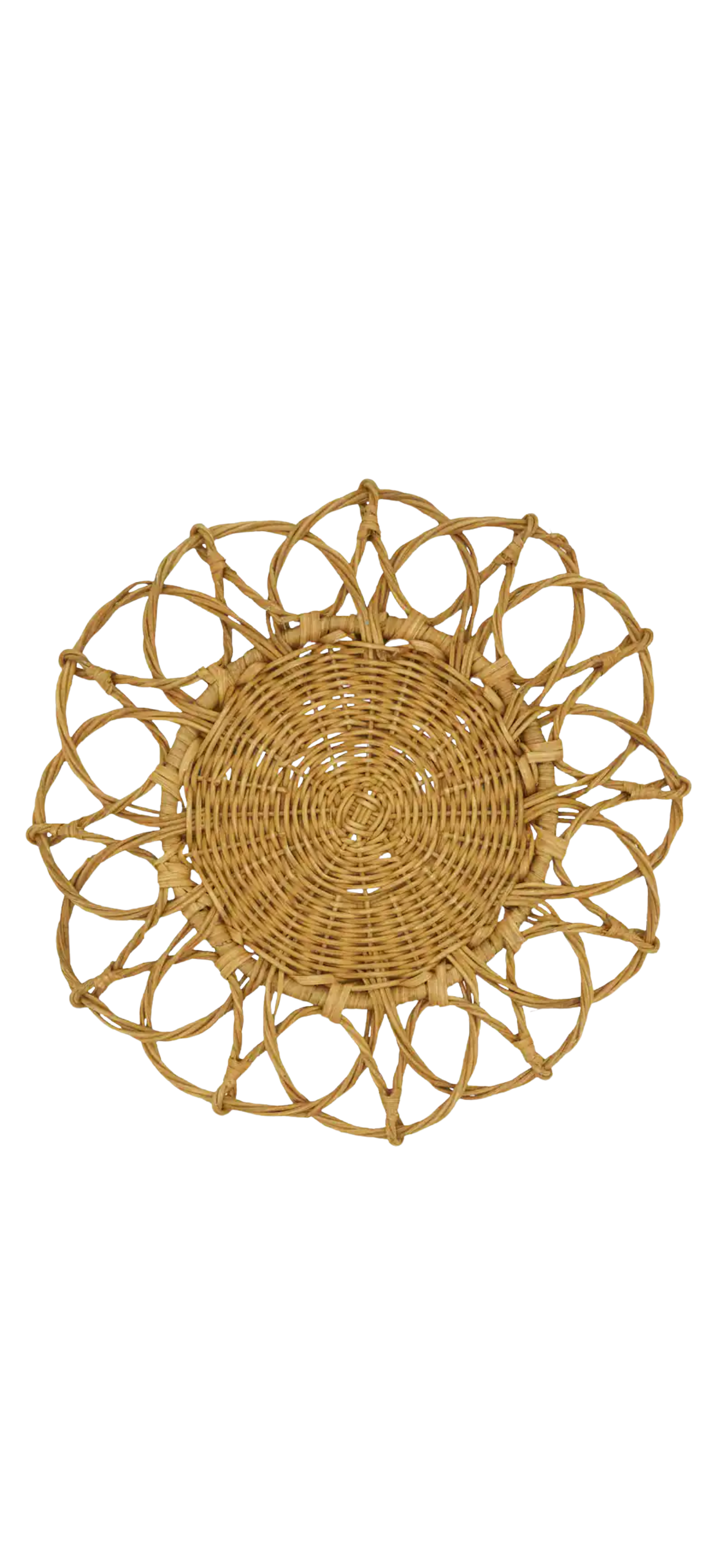 Rattan Petal Placemat