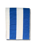 Blue and White Stripe Tablecloth