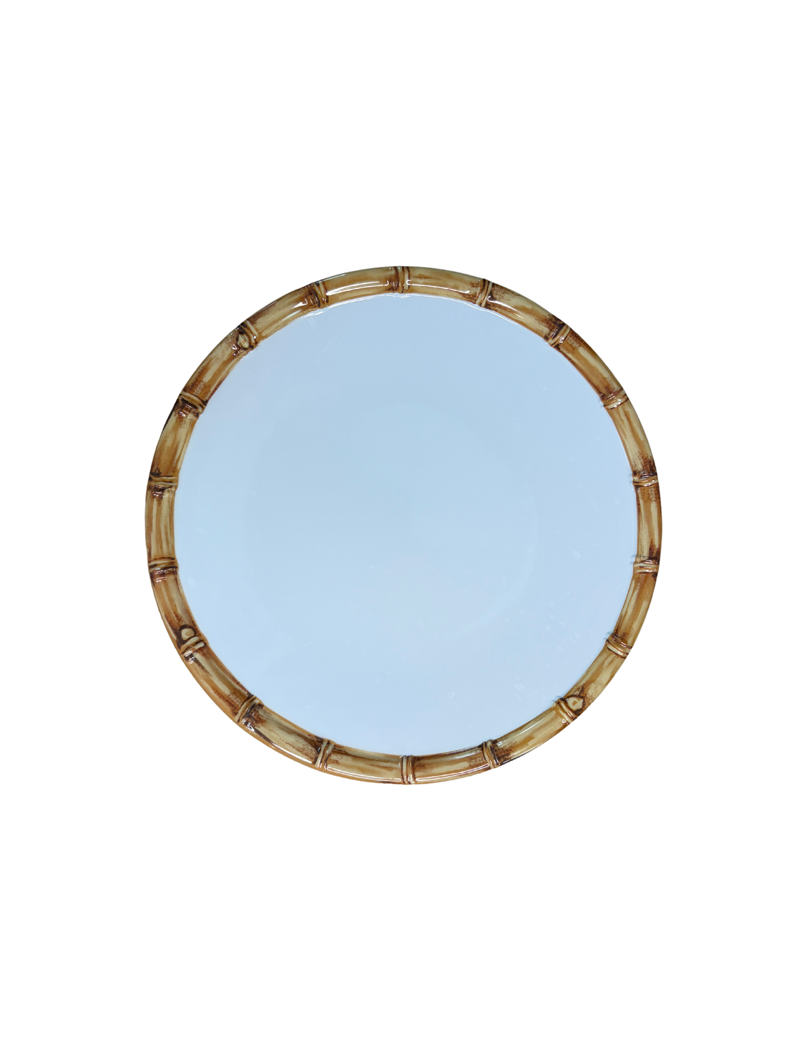 Melamine Bamboo Salad Plate
