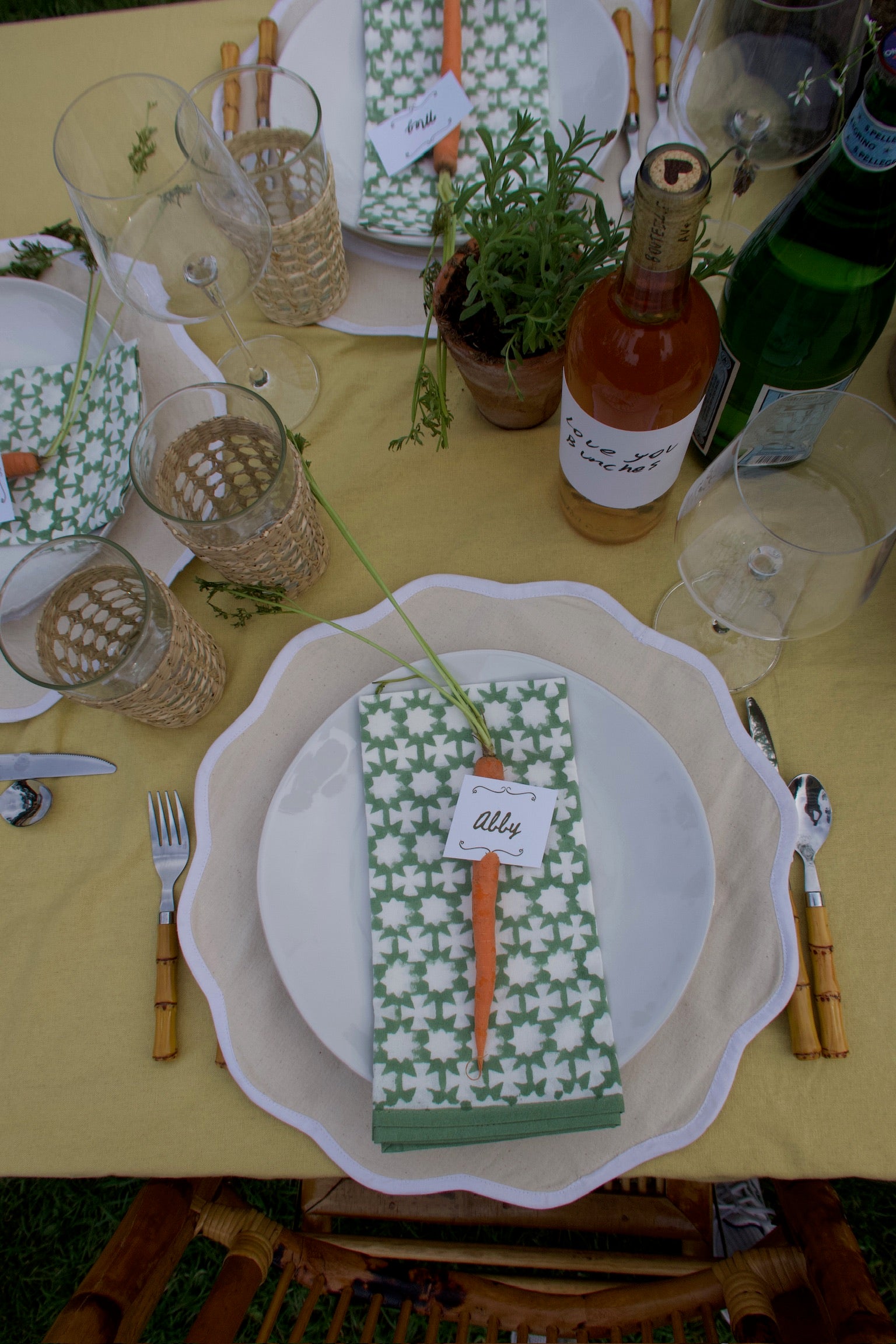 Scalloped Placemat