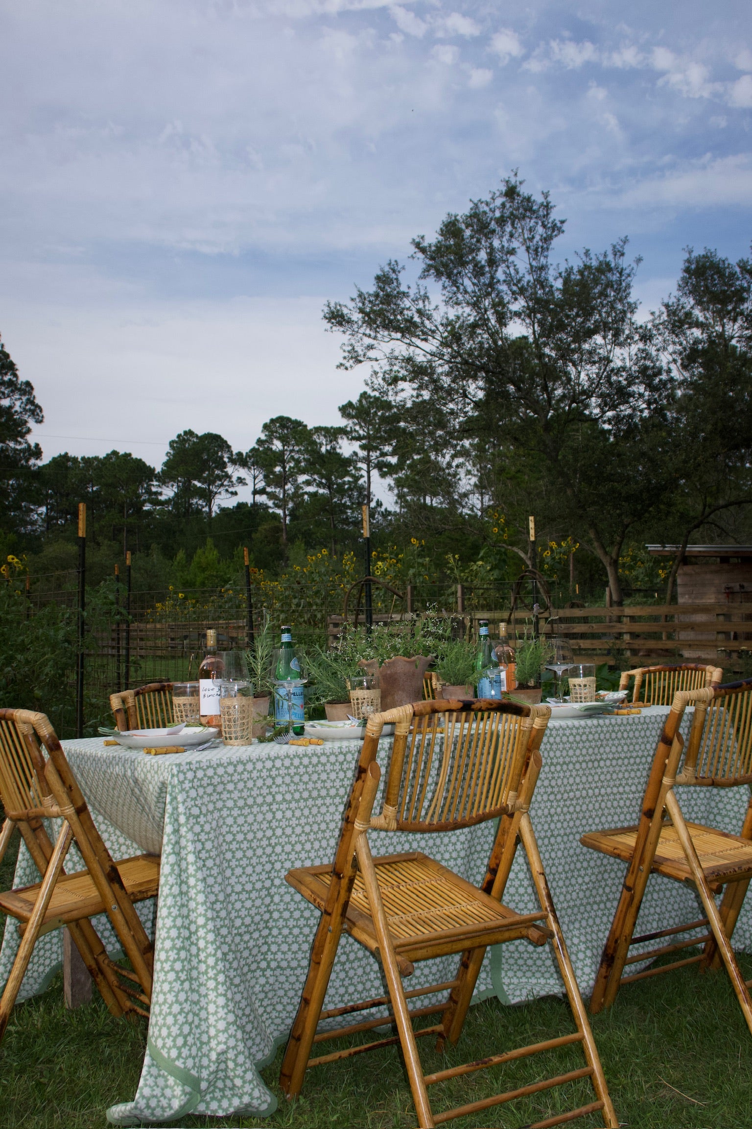 Garden Party Tablecloth