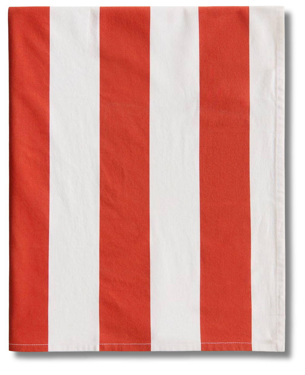 Red and White Stripe Tablecloth