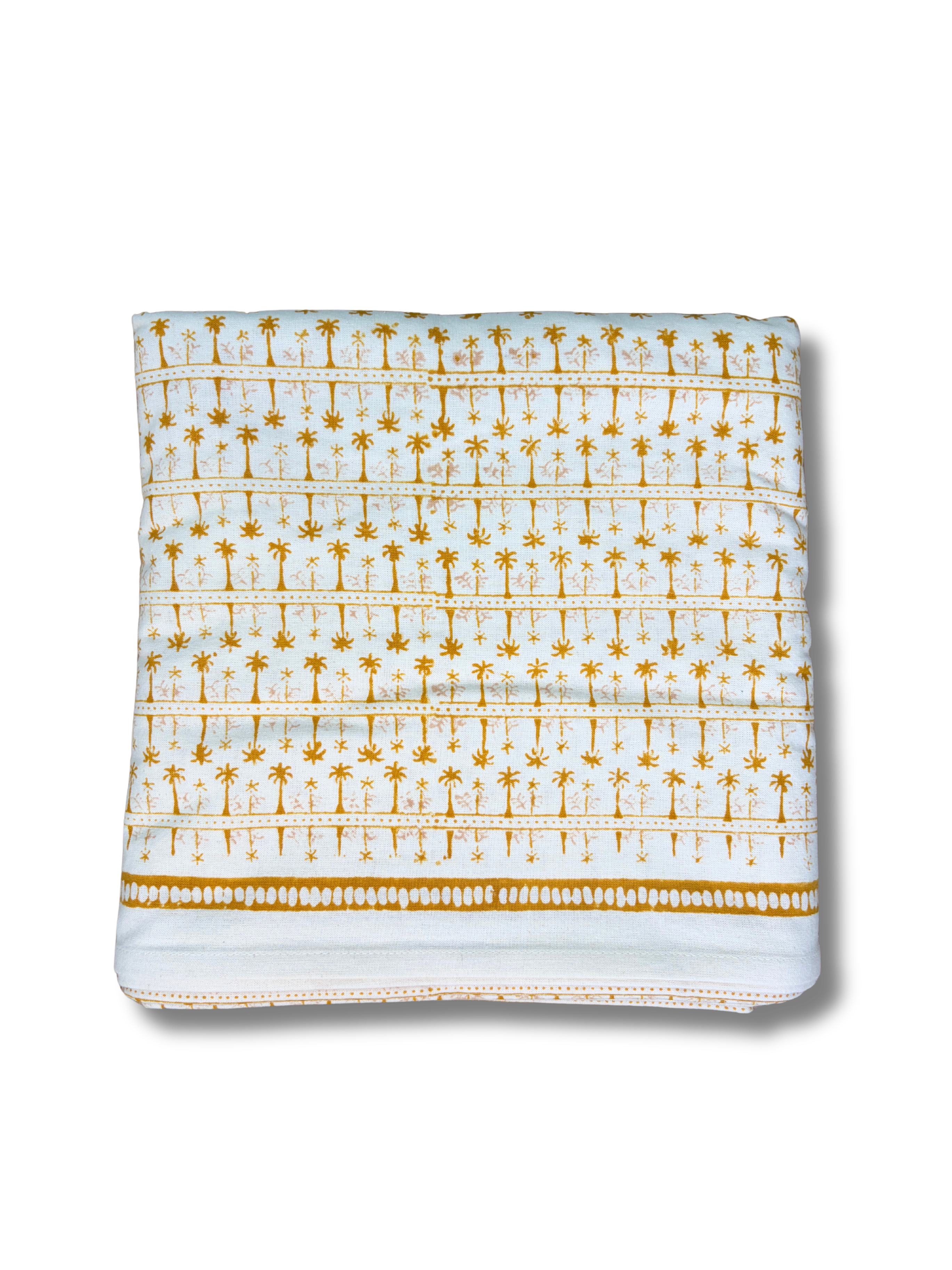 Golden Palms Tablecloth